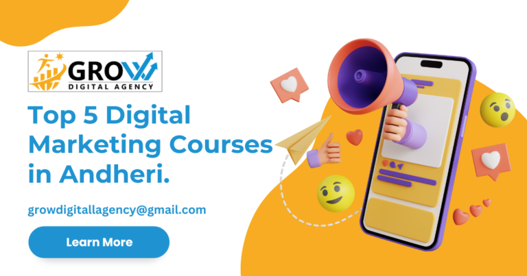 Top 5 Digital Marketing Courses in Andheri.